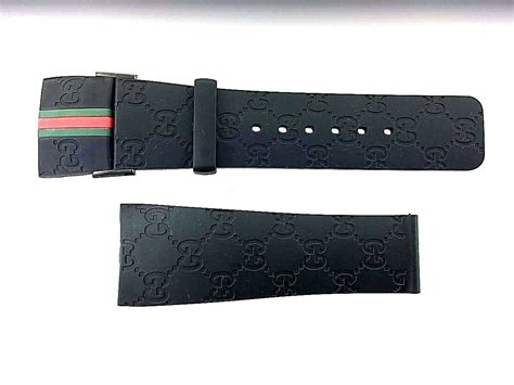 mens gucci watch rubber strap|gucci detachable shoulder strap replacement.